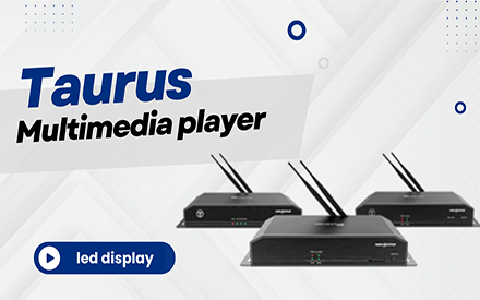 MPLED Taurus Multimedia player led display